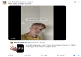X user @stabthevoice tweeted the video of Luan Oli calling himself a "36-year-old who looks 17" in response to a post that read, "A child has been born from an embryo frozen in 1994, making it the “oldest baby” ever."