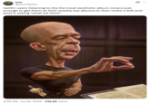 A "tweet":https://knowyourmeme.com/memes/sites/twitter-x using the "Not Quite My Tempo" from the 2014 film _Whiplash_, showing a caricature of actor J.K. Simmons as Terence Fletcher. 