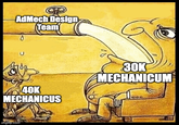 AdMech Design Team 40K MECHANICUS imgfillp.com 30K MECHANICUM