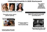 r/okbuddycinephile in 2025 Starterpack ana Nazi, racist and a war criminal "Favorite actor who's [blank space] Man Always Gets Little Rush Out Of Telling People Donald Trump starred in Home Alone 2 low effort twitter, reddit or letterboxd screenshots Sorry, this post has been removed by the moderators of r/okbuddycinephile. mods when a meme is too high effort, low effort or they don't personally like it unfunny jokes about the israeli-palestine conflict S------- on superhero movies while watching every single one on premiere day ABSOLUTE CINEMA beating this joke into the f------ ground