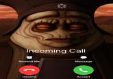 Incoming Call Remind Me Message Decline Accept