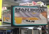 MAN BOW THE DOG BOWL FOR thumbsUp! MAN BOWL THE DOG BOWL FOR MEN MAN MAN CON