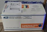 E PRIORITY MAIL EXPRESS 1 DAY FOR DOMESTIC AND INTERNATIONAL USE 1631 USPS SIGNATURE 7130 树 PRIORITY MALL EXPRESS L UNITED STATES PRIORITY MAIL POSTAL SERVICE. EXPRESS VISIT US AT USPS.COM ORDER FREE SUPPLIES ONLINE CREMATED REMAINS ALING