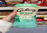 Gekon G Gellery Galaxy green coloured WHITE HOT CHOCOLATE Serving Suggestion Just add water 1718 re D