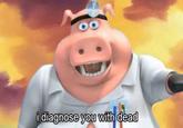 i diagnose you with dead