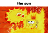 the sun