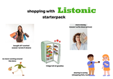shopping with Listonic starterpack bought all i wanted (cause i wrote it down) no more running around the store fridge full of goodies more money (cause i write down prices) sharing is caring (shopping lists, too!)