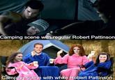 A "meme":https://knowyourmeme.com/memes/memes shared in the 📚Twilight Shitposting💿 "Facebook":https://knowyourmeme.com/memes/sites/facebook-meta group, referencing the White Robert Pattinson meme.