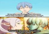 Even after my death, I want Frieren to think only about me for ten years, at least. Frieren several hundred years later