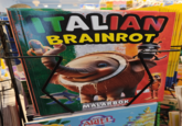 ITALIAN BRAINROT MÅLARBOK RA Junior ARIEL