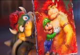 An edit of a painting by Bowser in the Mario Galaxy movie. The meme references the Bowuigi ship.