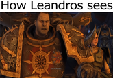 How Leandros sees I am no heretic. CHILL