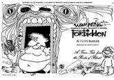 28 FANTASY TALES WARNING: LAUGHING AT PEOPLES CHARACTERS IS STRICTLY FORBIDDEN "Do you believe in me?... anker WARNING:) Laughing at Peoples Characters is Strictly Forbidden By CLIVE BARKER Illustration by CHIPPLEDIPPLE. A Terror Tale from the Books of Blood! 485.5 ...I am Gassy " 29