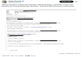 Wally Rashid @wallyrashid Subscribe Jeffrey Epstein asked his brother, Mark Epstein, whether Putin has photos of Trump blowing "Bubba," which is Bill Clinton's nickname. From: Sent: Mark L. Epstein 3/21/2018 2:54:13 PM 'jeffrey E.' [jeevacation@gmail.com] To: Subject: RE: hey Importance: High I'd rather be in Donni Dee's shoes. From: jeffrey E. [mailto:jeevacation@gmail.com] Sent: Wednesday, March 21, 2018 10:43 AM To: Mark L. Epstein Subject: Re: hey you mean DONNI TEE On Wed, Mar 21, 2018 at 9:54 AM, Mark L. Epstein wrote: You and your boy Donnie can make a remake of the movie Get Hard. Sent via tin can and string. On Mar 21, 2018, at 09:37, jeffrey E. <jeevacation@gmail.com> wrote: and i thought- I had tsuris On Wed, Mar 21, 2018 at 4:32 AM, Mark L. Epstein Ask him if Putin has the photos of Trump blowing Bubba? From: jeffrey E. [mailto:jeevacation@gmail.com] Sent: Monday, March 19, 2018 2:15 PM To: Subject: Re: hey wrote: All good. Bannon with me On Mon, Mar 19, 2018 at 1:49 PM Mark L. Epstein How are you doing? wrote: A while back you mentioned that you were prediabetic. Has anything changed with that? What is your boy Donald up to now? please note 1:38 PM Nov 13, 2025 3.4M Views HOUSE_OVERSIGHT_030719