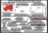 RANDOM EASTERN EUROPEAN COUNTRY ONE OF THESE ECONOMY, BIRTH RATE AND STANDARD OF LIVING. INFLATION, CRIME, SUICIDE AND ALCOHOLISM. 90s 80s 90s 80s Very corrupt DIDNT HAVE COLONIES. INDUSTRIALISED A LOT LATER THAN W. EUROPE LOST 5-15% OF POPULATION IN WW2. CONTINUES BEING A LOT LESS ADVANCED THAN W.EUROPE WAS COMMUNIST, WICH MADE IT EVEN POORER AND MESSED EVERYTHING UP. HAD A WAR IN THE 90S/EARLY 2000S. WAS POORER THAN A LOT OF AFRICAN COUNTRIES. LOWEST BIRTH HAS A LOT OF RATE IN THE WORLD. WARS. WHY? NATIONALISM AGING POPULATION. THE FURTHER FROM NO IMMIGRANTS EITHER THE BAD ENDING: ENTERING EU AND BEING CHEAP BUT EDUCATED LABOUR FOR W.EUROPE OR THE VERY BAD ENDING: NOT BEING IN EU AND BEING CHEAP AND UNEDUCATED LABOUR FOR W. EUROPE LOTS OF EMIGRANTS. HAS AT LEAST 5-10% OF PEOPLE LIVING IN W. EUROPE BECAUSE NOBODY GERMANY, THE WORSE WANTS TO LIVE HERE. AT LEAST ONE WESTERNER ON THE INTERNET SAID: ITS MUCH BETTER THAN WESTERN EUROPE WAS, IS AND WILL ALWAYS BE POORER THAN W.EUROPE