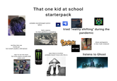 terrifies that one fundie girl, but overall usually a chill person That one kid at school starterpack probably neurodivergent and/or lgbtq+ (ngl I'm not into tarot but some decks actually look really cool) What Is The Julia Method For Shifting Reality? held a seance for their goldfish or something tried "reality shifting" during the pandemic MONSTER ENERGY ANINY says they're occultist, probably doesn't know who this is HOT TOPIC draws pentagrams in their math notebook listens to Ghost SKELETA