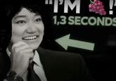 A Junko Furata meme. The meme follows the "1.3 seconds":https://knowyourmeme.com/memes/im-out-13-seconds format.