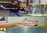 Nicholas II made with mematic LEX APE Russian economic crisis Spending money on WW1