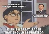 PEOPLE ONLINE AND SOME SOUTH KOREANS A FU** AUTHORITARIAN MILITARY DICTATOR IS THIS A GREAT LEADER THAT SHOULD BE PRAISED?
