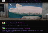 pics-that-make-you-go-hmm Follow buddhabrot Follow sweet dreams my pink friend preposterousness Follow this is the only picture i want to look at for the rest of my life