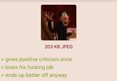 203 KB JPEG > gives positive criticism once > loses his f------ job > ends up better off anyway