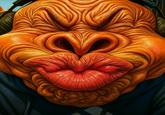 An "AI":https://knowyourmeme.com/memes/cultures/ai-artificial-intelligence edited photo of "IShowSpeed Smiling Trying Not to Laugh":https://knowyourmeme.com/memes/ishowspeed-smiling-trying-not-to-laugh, adding more wrinkles and exaggerated features.