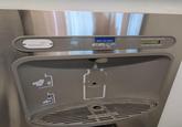 Toronto Pearson activated ELKAY EZH₂O Helped eliminate waste from 00837179 disposable plastic bottles ELKAY