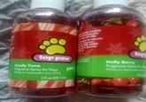 Oil top paw Candy Cane Fragrance Spray for Dogs Parfum en vaporisateur pour chiens 3 fl oz (88.7 ml) petho CO hc y carefully avoiding only. For external use s of age and older. Polysorbate 20, Glycerin, thenol, Fragrance, Disodium EDTA, DMDM Color (FD+C Red #33, Violet 2). about Top Paw 1-800-944-6897 top Holly Berry Fragrance Spray for Dog Parfum en vaporisateur pour chi 3 fl oz (8