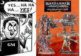 YES... HA HA HA... YES! WARHAMMER THE HORUS HERESY ROLEPLAYING GAME GM N PIC COLLAGE