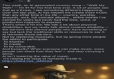 - 1w This week, an Al-generated country song - "Walk My Walk" hit #1 for the first time ever. A lot of people see that as a threat. I see something different happening. Over the last year, Al has helped me create more music than any other time in my life - country, worship, acoustic, rock, full concept albums... entire stories I've carried for years but never had the time, voice, or production capacity to express. That's when it hit me: We talk a lot about physical disabilities, but we rarely talk about creative disability - the barriers that silence people who have something to say but lack the traditional skills or resources to say it. Al removes those barriers. Not by replacing musicians, but by giving more people the ability to participate. To express. To create. To be vulnerable. And honestly? When everyone can make music, more people can share how they feel - and stop carrying it alone. Al isn't lowering the value of music. It's raising the value of humanity inside it. https://lnkd.in/e_jM93Ad cr