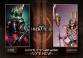 WARHAMMER MECHANICUS 100 FATCROW PAINTING SHORTLISTED ARTWORK ALICJA1279 =VOTE NOW==