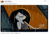 A "tweet":https://knowyourmeme.com/memes/sites/twitter-x using the non-Rule 34 version of the Marceline Breast Enlargement GIF.