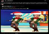 ⚫-phanluvr @agustditup 0 saw an instagram reel that the da vinki twins have been stealing/stolen content multiple times even after the original creator called them out on it DA VINKI @VorosTwins - Nov 17 We don't support Al We support 2000s elf yourself style videos 9:51 AM - Nov 24, 2025 - 1,632 Views