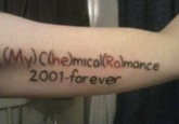 (My) Chemical(Romance 2001-for ever