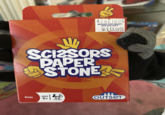 42621005 SERVES YOU RIGHT! 828-295-GIFT $10.95 SCI2SORS PAPER STONE Kids AGES 6+ 2-6 PLAYERS 888 OUTSET