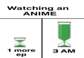 Watching an ANIME 1 more ep 3 AM
