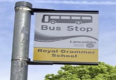 Bus Stop Lancashire Royal Grammer School