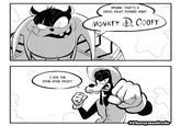0 I ATE THE HYUK-HYUK FRUIT! HRMM. THAT'S A DEVIL FRUIT POWER HUH? MONKEY D. GOOFY @Cheesymanfredo
