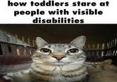 how toddlers stare at people with visible disabilities ་།།།