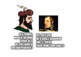OLÁ THOMAS, WOULD YOU MIND GIVING US A HELPING HAND IN OUR INDEPENDENCE? AYE, JUST GIVE ME A SINGLE SQUADRON AND I'LL DRIVE THEM FROM YOUR COASTS