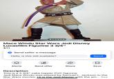 מיני Mace Windu Star Wars Jedi Disney Lucasfilm Figurine 3 3/4" $11 Send seller a message Hello, is this still available? Send ☐ Alerts Send offer Share Save Description This is a 3 3/4" cake topper PVC figurine Jedi Mace Windu was played by Samuel L. Jackson in the Star Wars movies. Hi is the Jedi Master with the am... See m