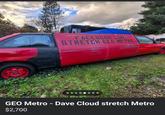 FACEBOOK.COM STRETCH GED METRO GEO Metro - Dave Cloud stretch Metro $2,700