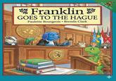 An AI "Franklin":https://knowyourmeme.com/memes/subcultures/franklin-the-turtle book cover parody by oelayat. The book is titled, "Franklin Goes to the Hague."