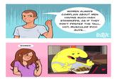 WOMEN: WOMEN ALWAYS COMPLAIN ABOUT MEN HAVING SUCH HIGH STANDARDS, AS IF THEY DON'T PREFER THE TALL, HOT, MUSCULAR RICH GUYS... LOOPSIE