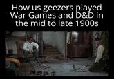 How us geezers played War Games and D&D in the mid to late 1900s 红烧肉