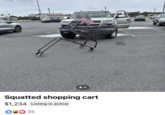 ROUGH COUNTRY Squatted shopping cart $1,234 Listing is active 33 35