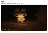 A "tweet":https://knowyourmeme.com/memes/sites/twitter-x using the Umi Walking With a Candle "GIF":https://knowyourmeme.com/memes/cultures/gif in a "GIF Caption":https://knowyourmeme.com/memes/gif-captions post.