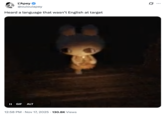 A "tweet":https://knowyourmeme.com/memes/sites/twitter-x using the Umi Walking With a Candle "GIF":https://knowyourmeme.com/memes/cultures/gif in a "GIF Caption":https://knowyourmeme.com/memes/gif-captions post.