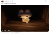 A "tweet":https://knowyourmeme.com/memes/sites/twitter-x using the Umi Walking With a Candle "GIF":https://knowyourmeme.com/memes/cultures/gif in a "GIF Caption":https://knowyourmeme.com/memes/gif-captions post.