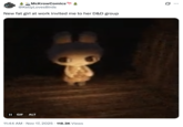A "tweet":https://knowyourmeme.com/memes/sites/twitter-x using the Umi Walking With a Candle "GIF":https://knowyourmeme.com/memes/cultures/gif in a "GIF Caption":https://knowyourmeme.com/memes/gif-captions post.